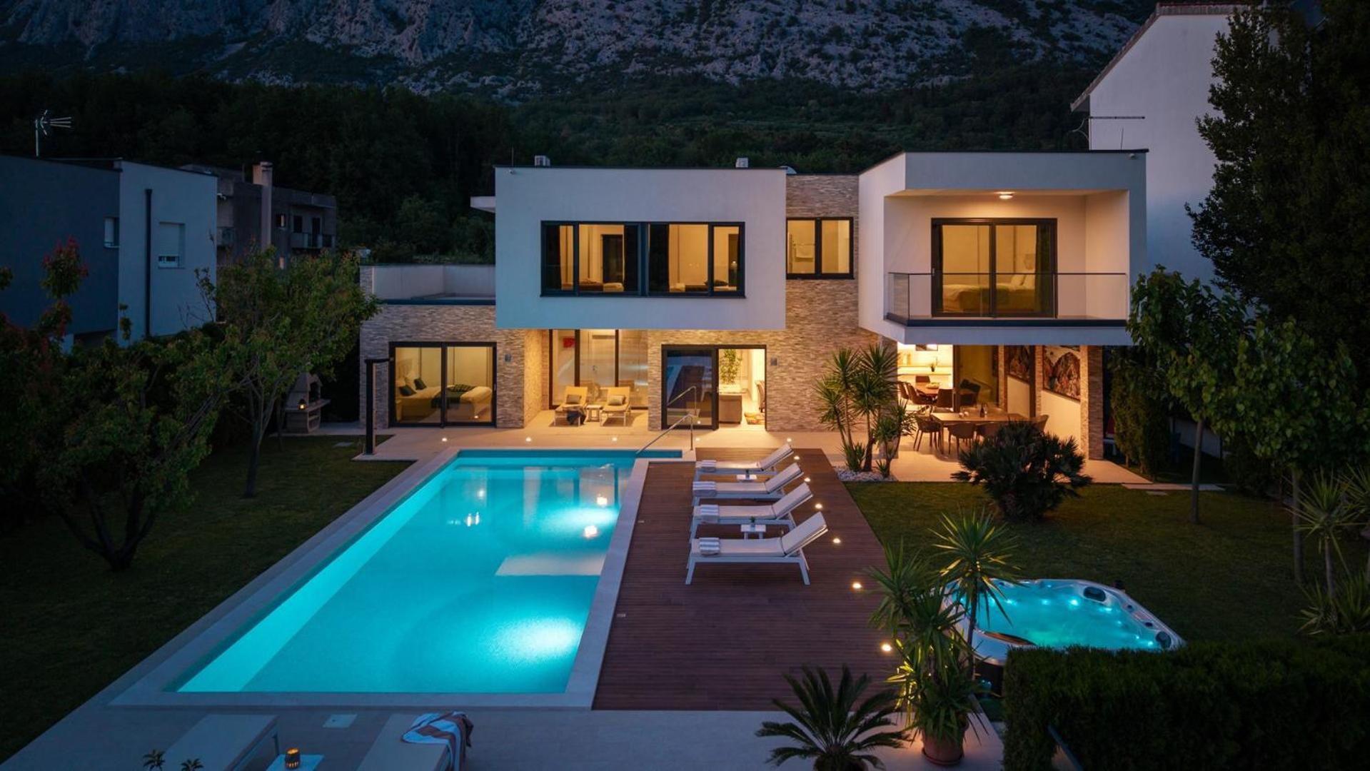 Villa Agava With Heated Pool, Jacuzzi, Sauna, Gym, 4 En-Suite Bedrooms Гата Экстерьер фото