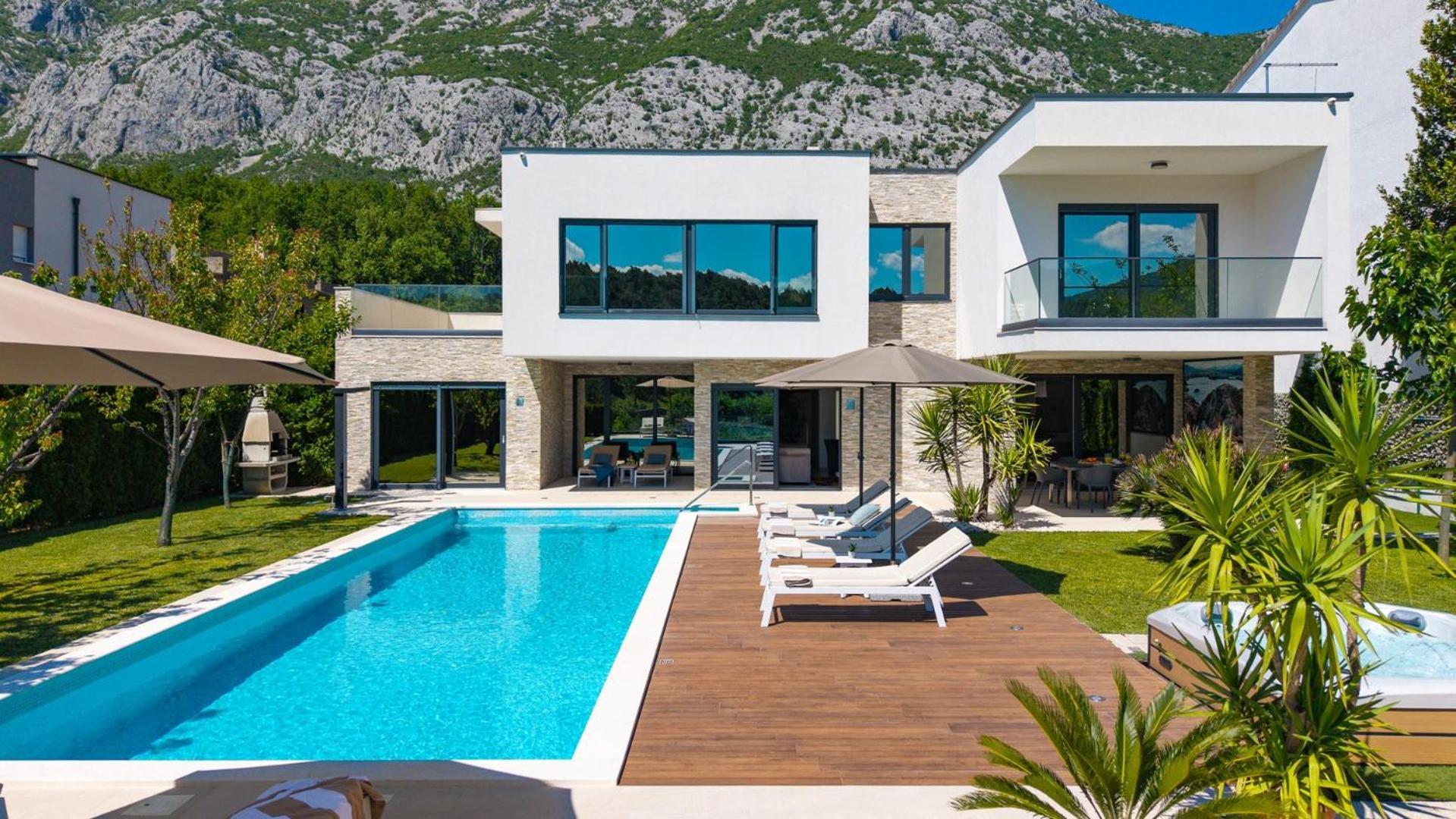 Villa Agava With Heated Pool, Jacuzzi, Sauna, Gym, 4 En-Suite Bedrooms Гата Экстерьер фото